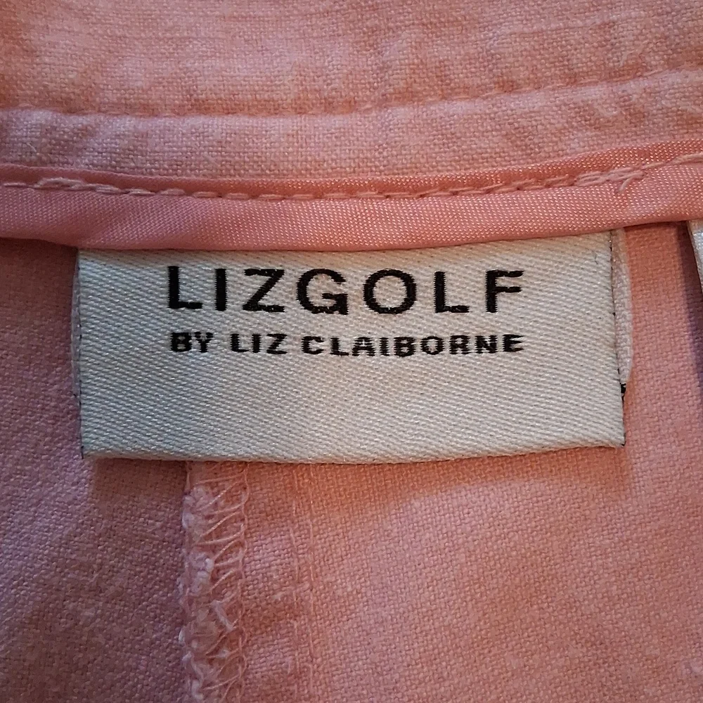 Liz Golf Pink Bermuda Shorts with Stretch - 14